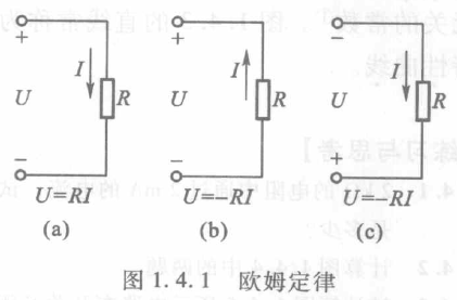 圖1.4.1 歐姆定律