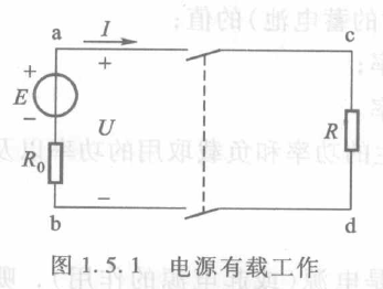 圖1.5.1 電源有載工作