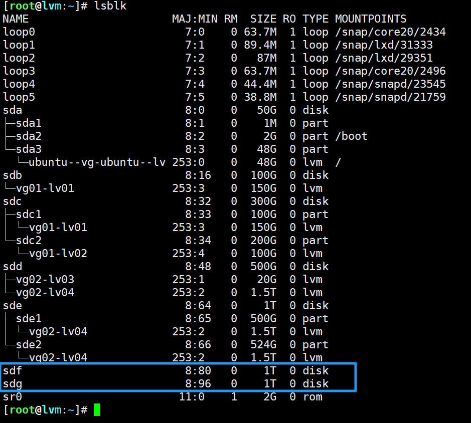 LVM（Logical Volume Manager）