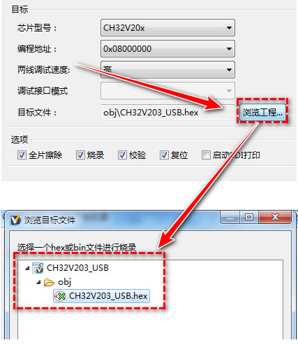 CH32V203F6P6-TSSOP20测试之03---三种烧录方式
