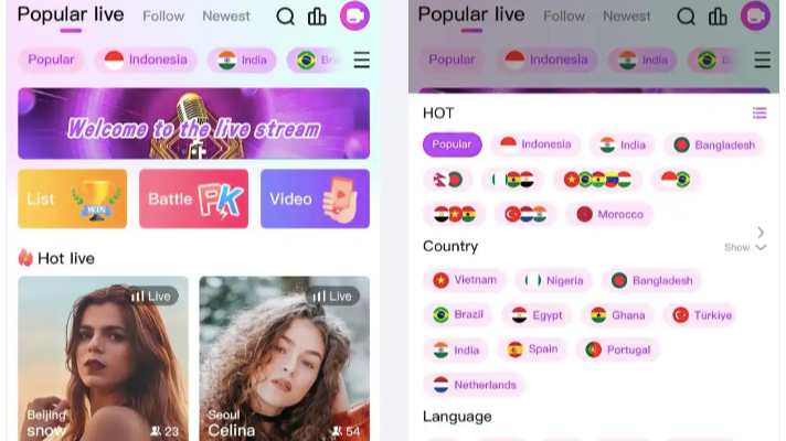直播交友软件源码开发搭建：万变UI下的技术共通之道