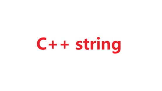 C++ string