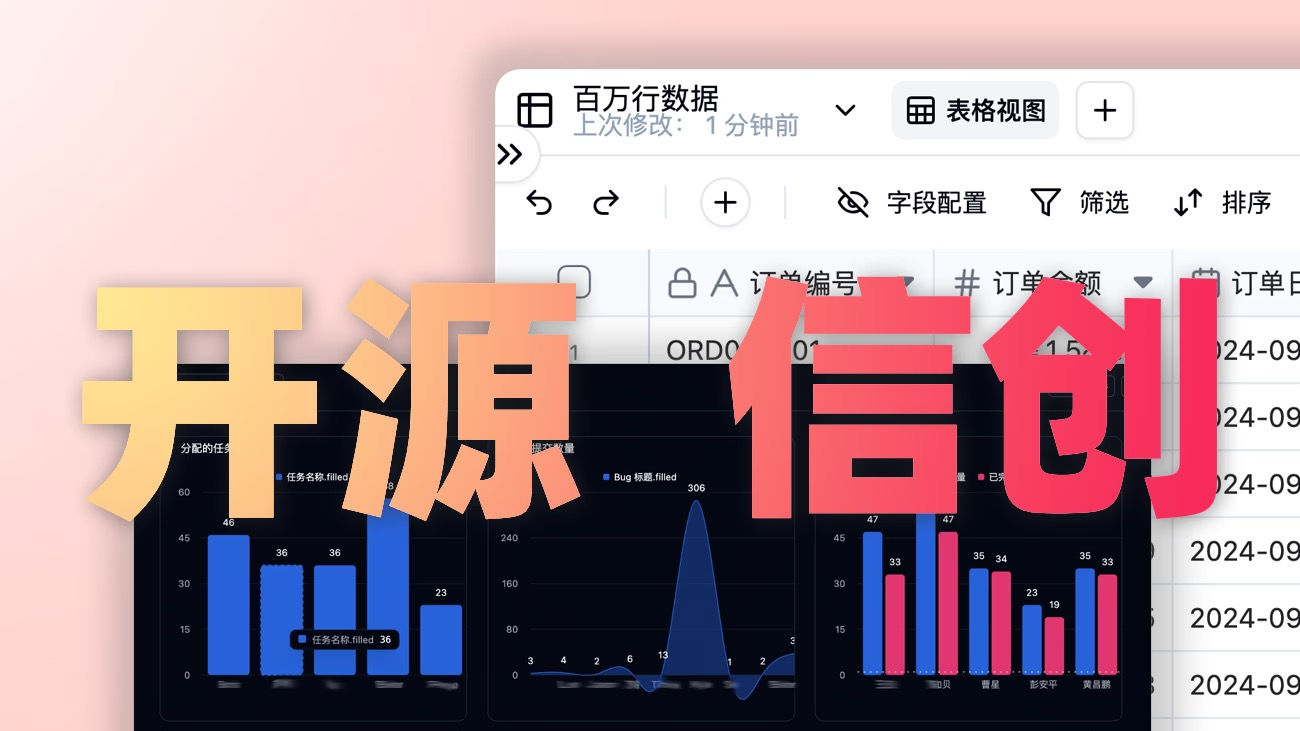 2025开源私有化部署多维表格工具推荐:企业级多维表格方案