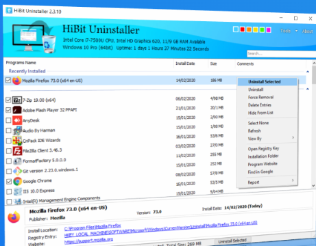 HiBit Uninstaller