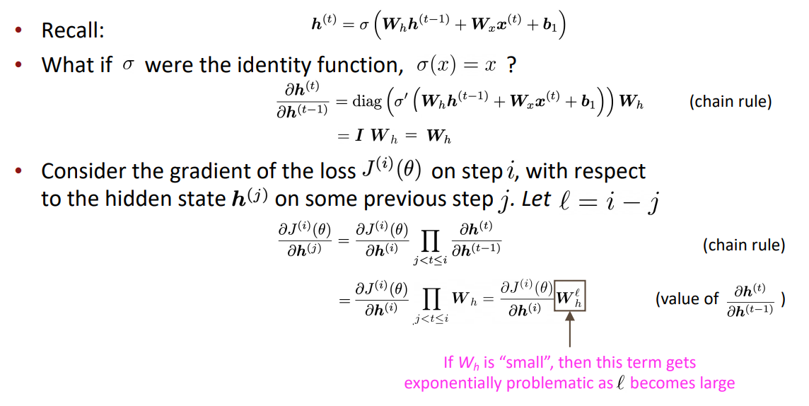 语言模型和 RNN 笔记 (CS224N-4)