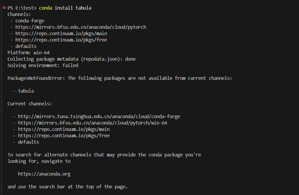 conda环境下安装tabula库 - 一条小凡鱼 - 博客园