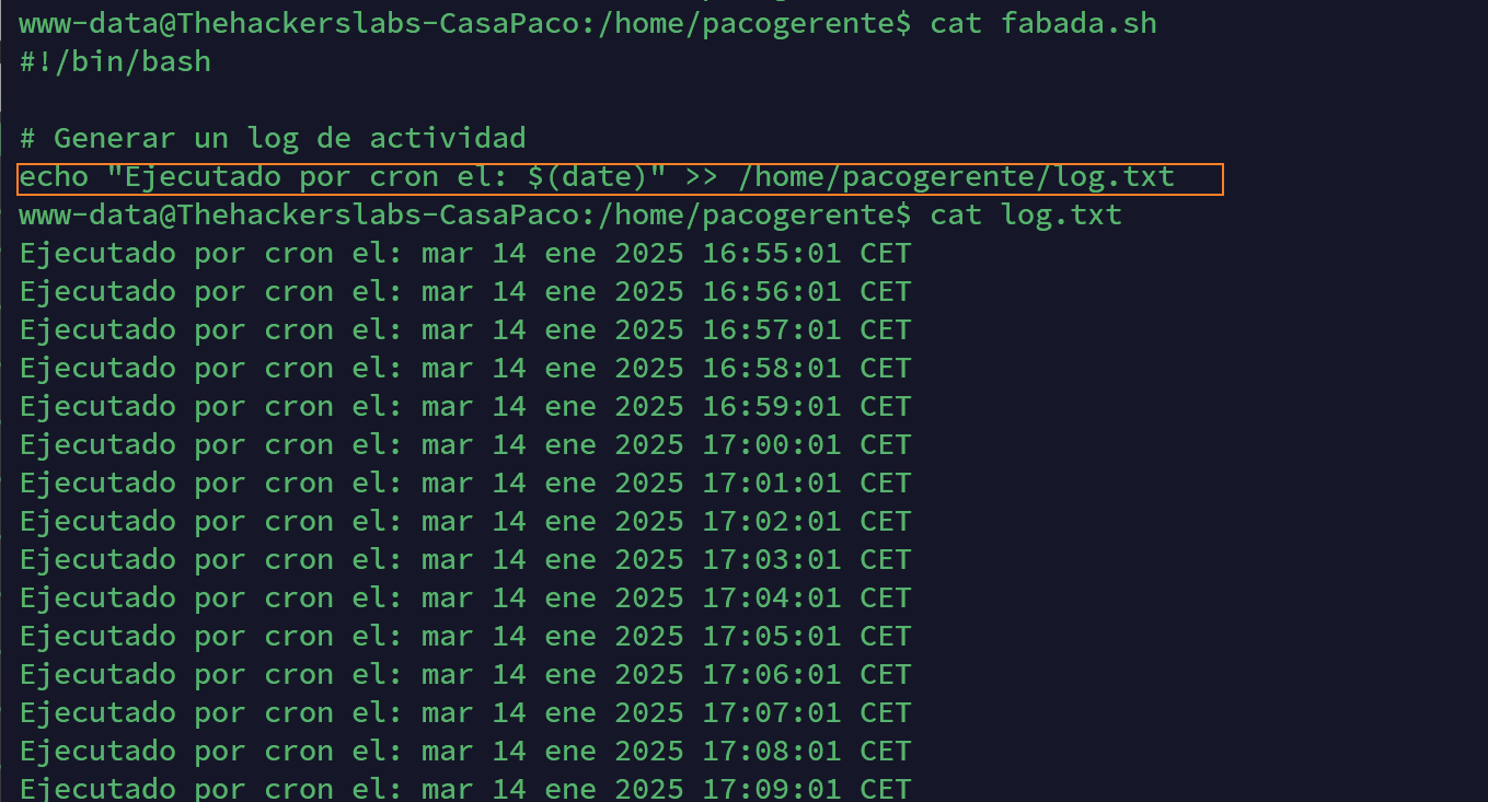TheHackersLabs CasaPaco writeup - 寄居动物- 博客园