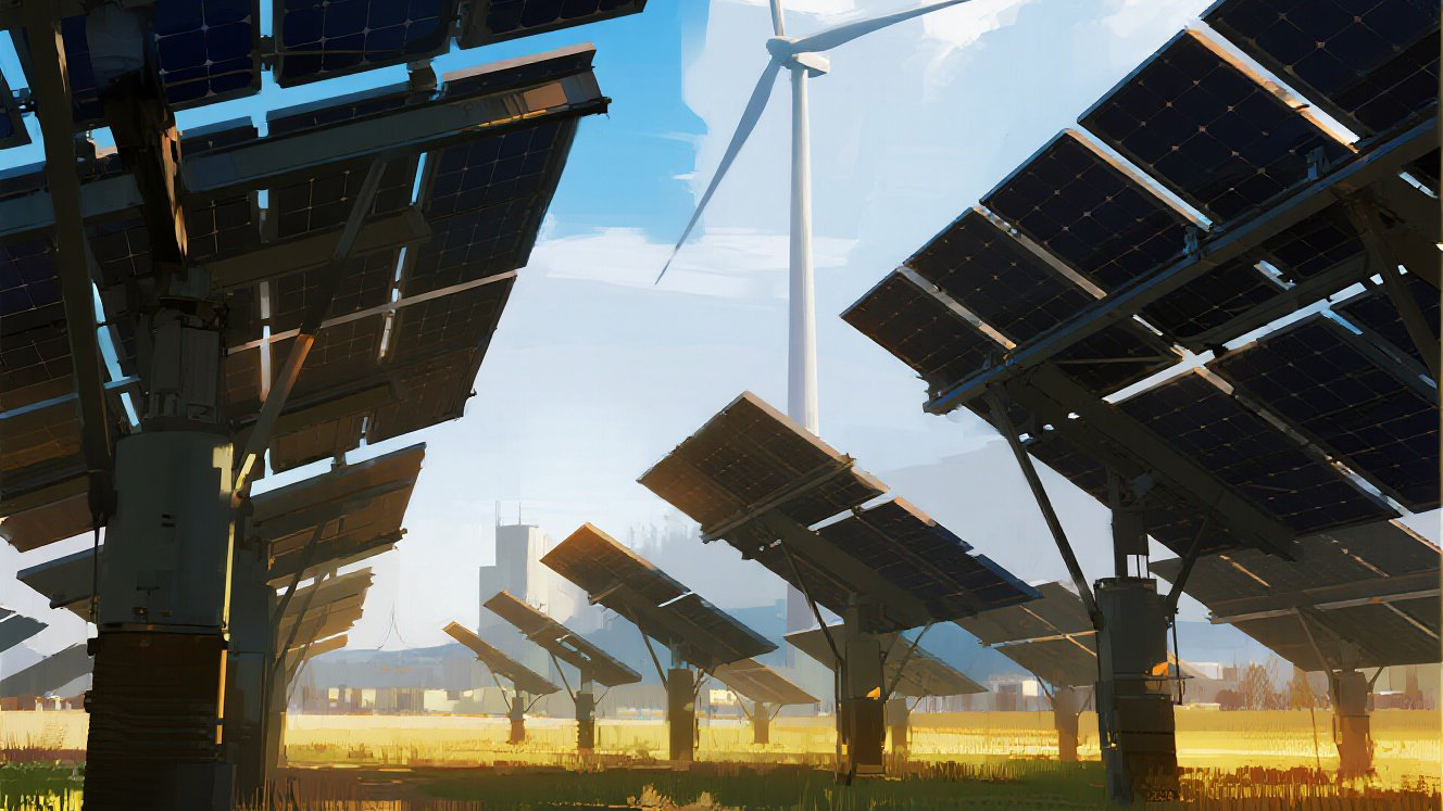 jimeng-2025-07-07-2468-新能源行业场景如