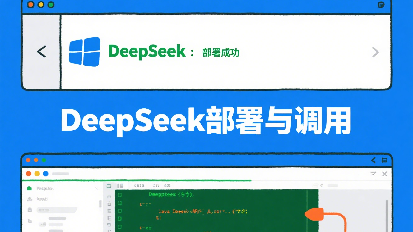 Windows本地部署和运行Deepseek且如何在Java程序中调用DeepSeek