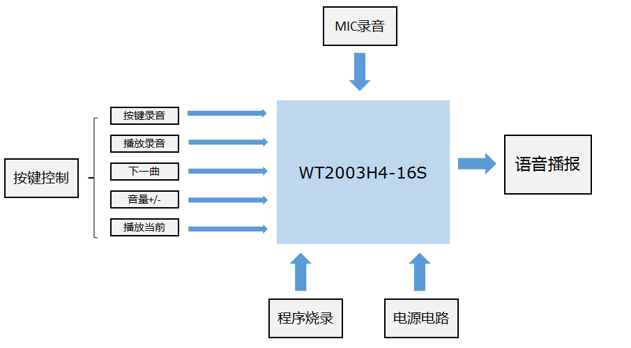 WT2003H0-16S录音框图