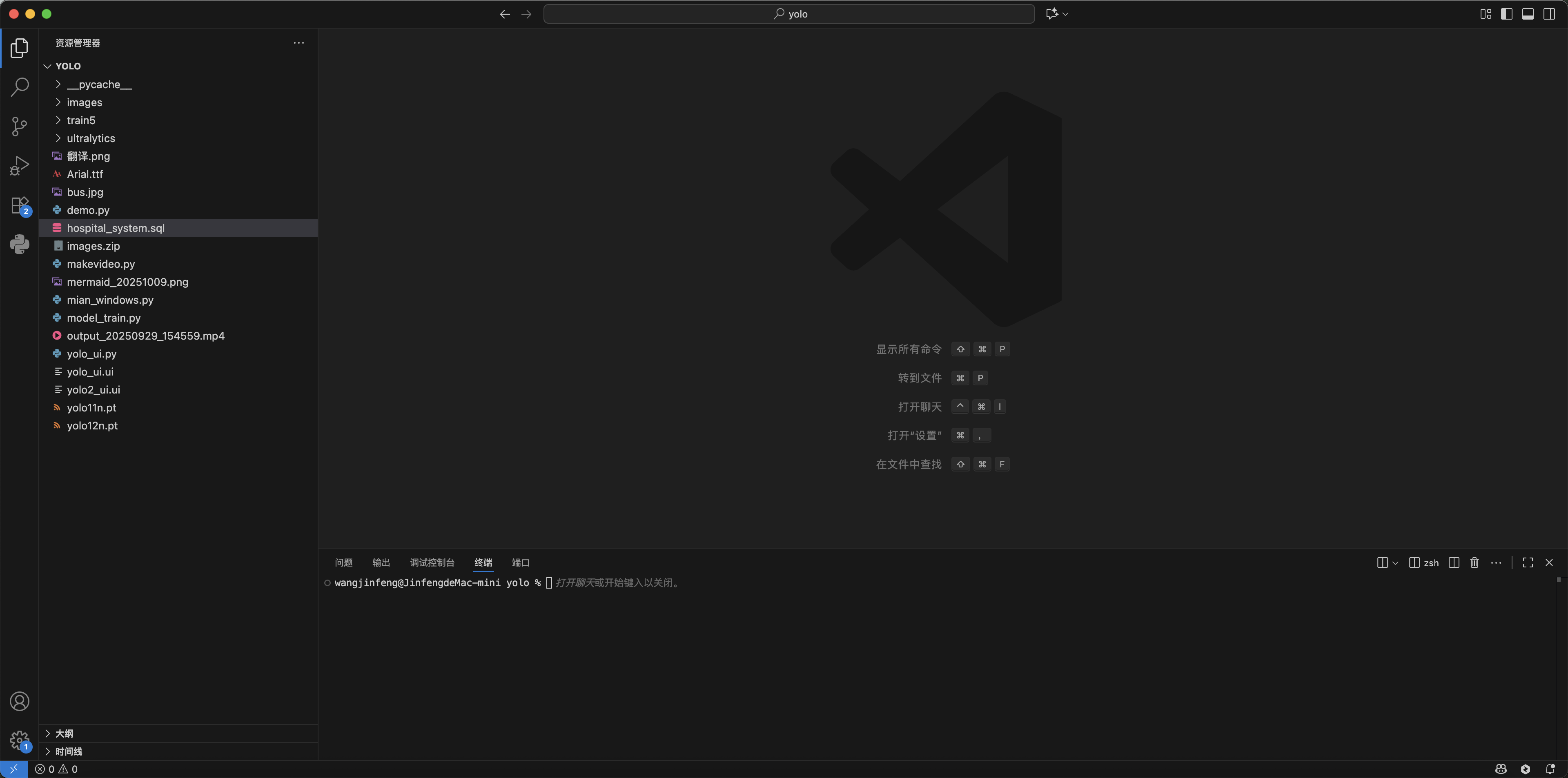 vscode主界面
