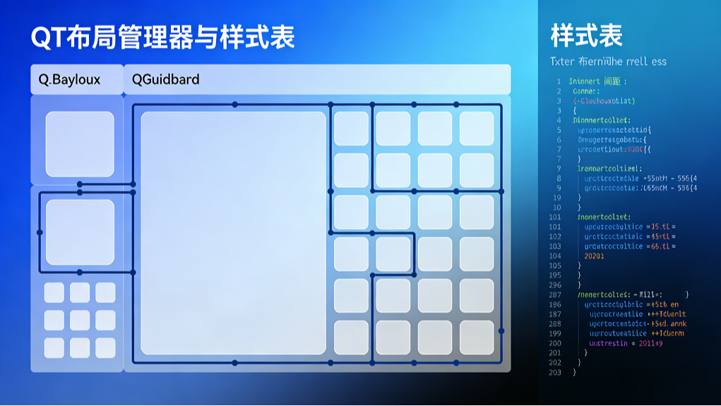 解码Qt布局管理器与样式表