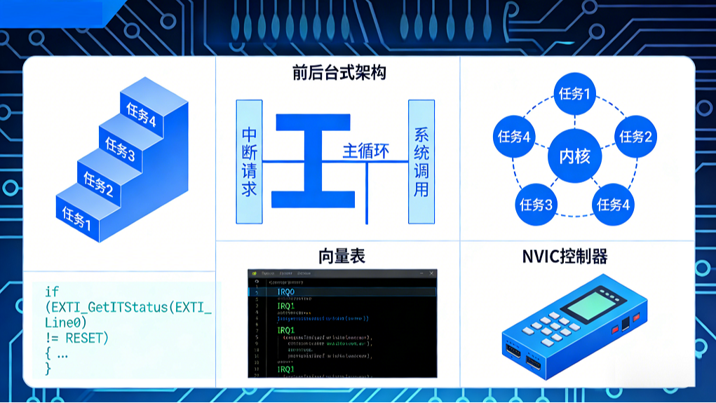 解码从架构到嵌套向量中断控制器（NVIC）