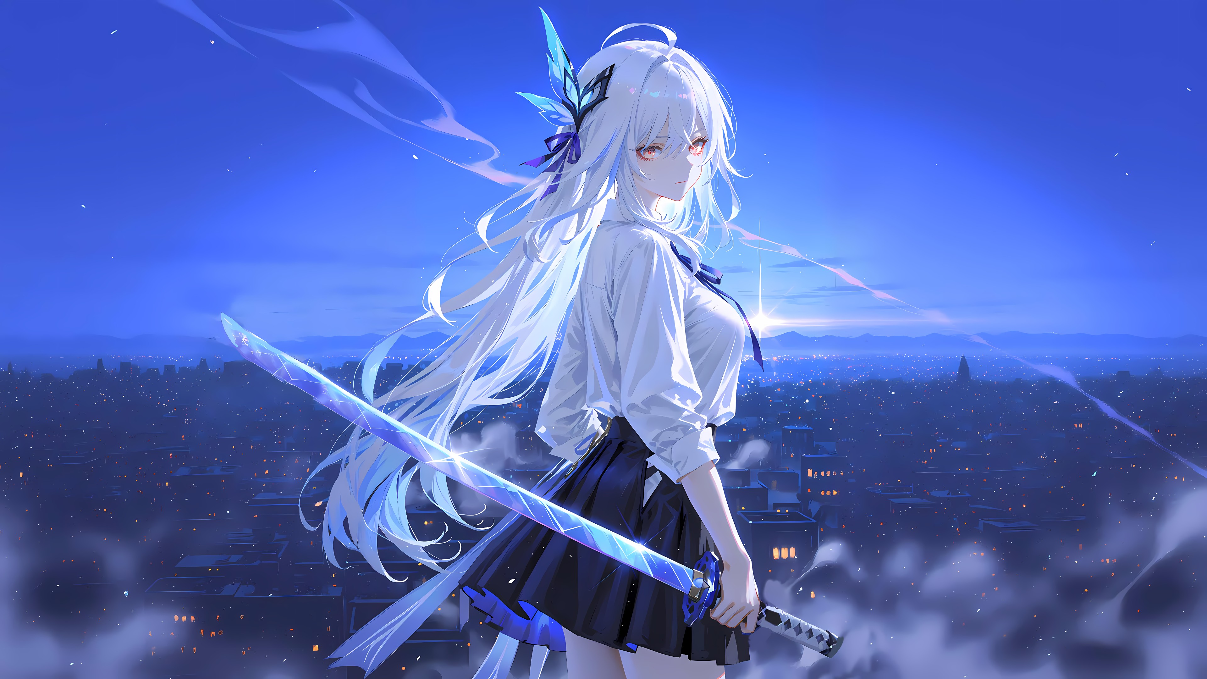 【哲风壁纸】jk少女-丝柯克