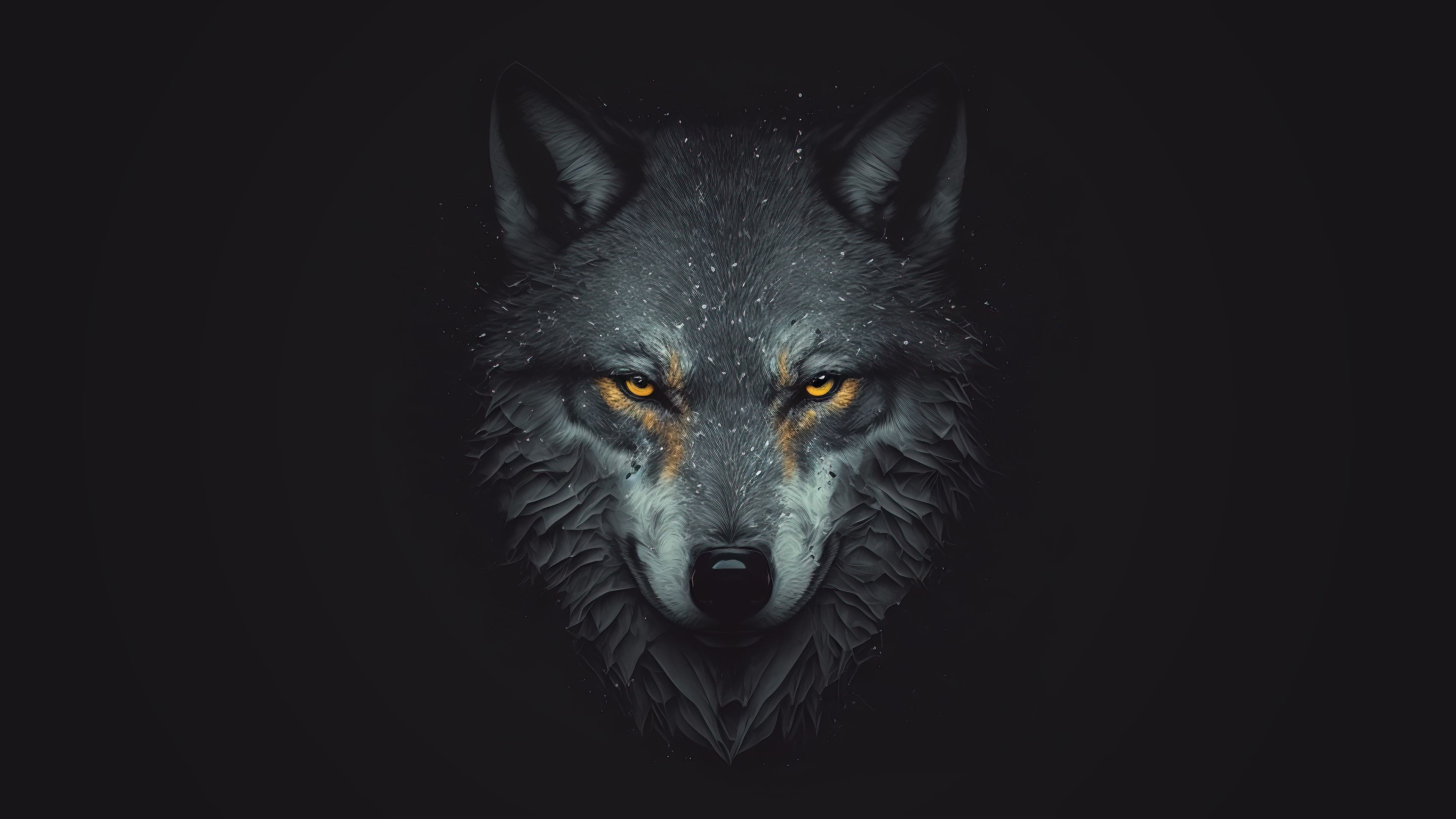 【哲风壁纸】动物-深色背景