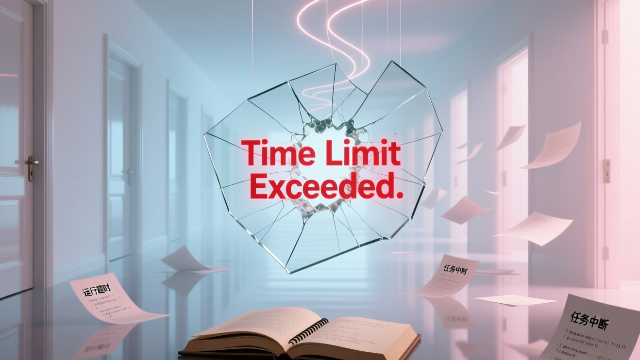 屏幕上那一行刺眼的红色 `Time Limit Exceeded`，是不是你我再熟悉不过的场景？