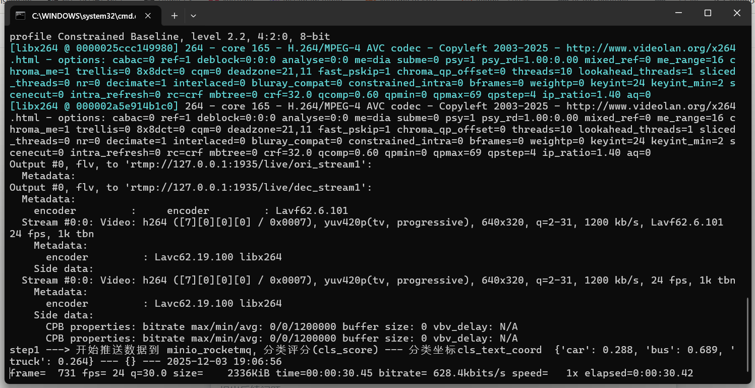 直接在控制台调用python脚本运行模型