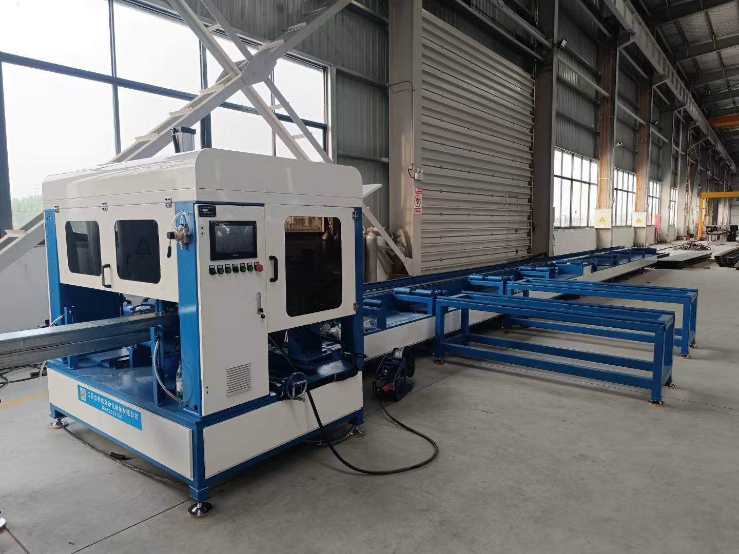 C型钢自动抱焊机技术展示