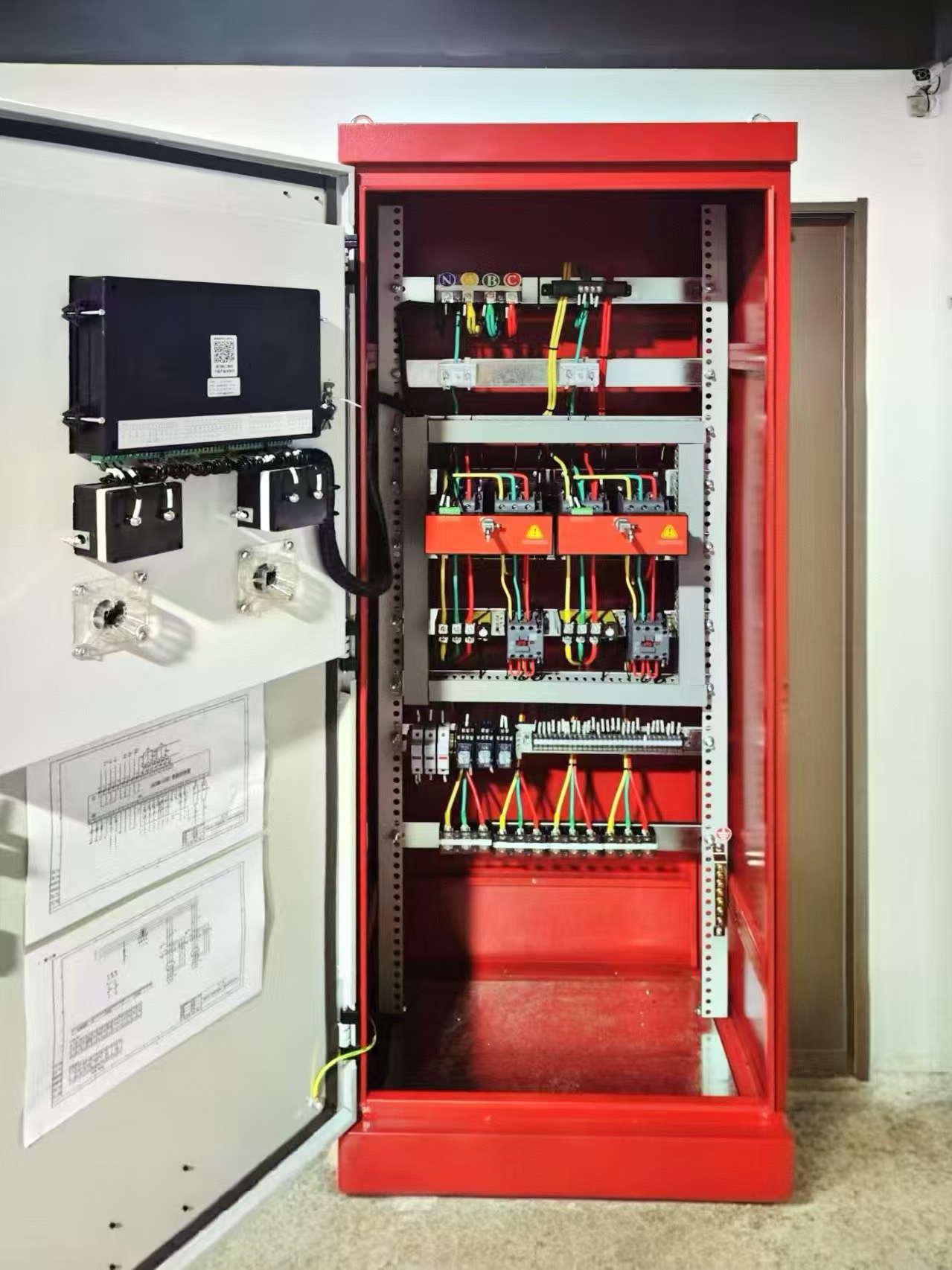 配电柜质检过程