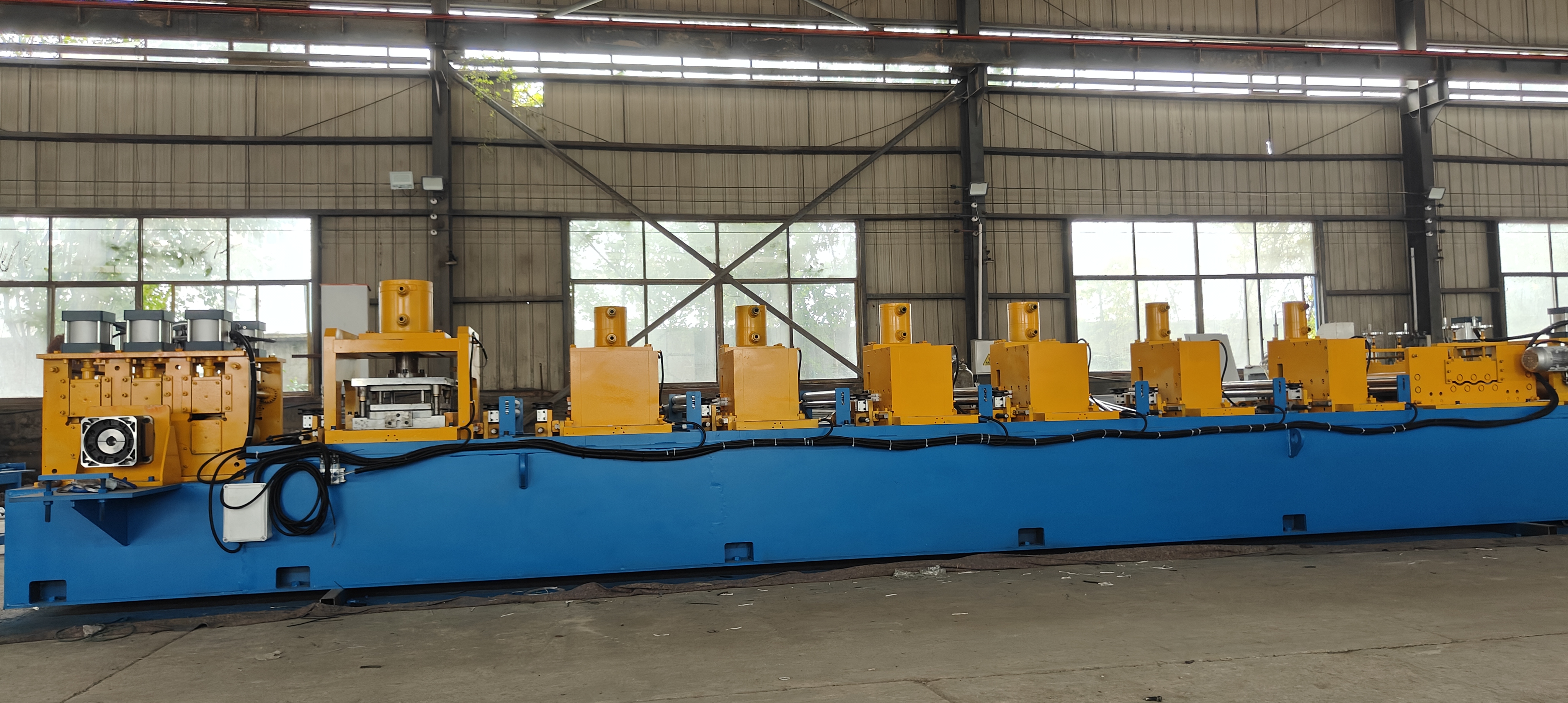 生产线技术细节展示