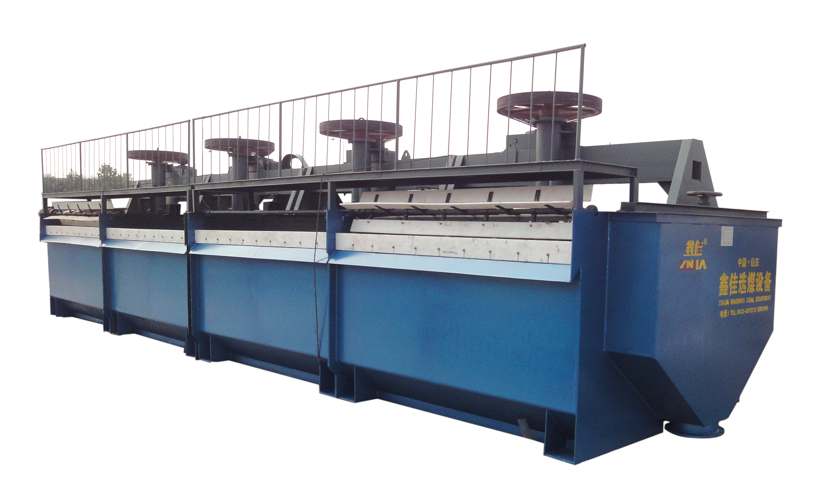 山东鑫佳重工浮选机设备展示