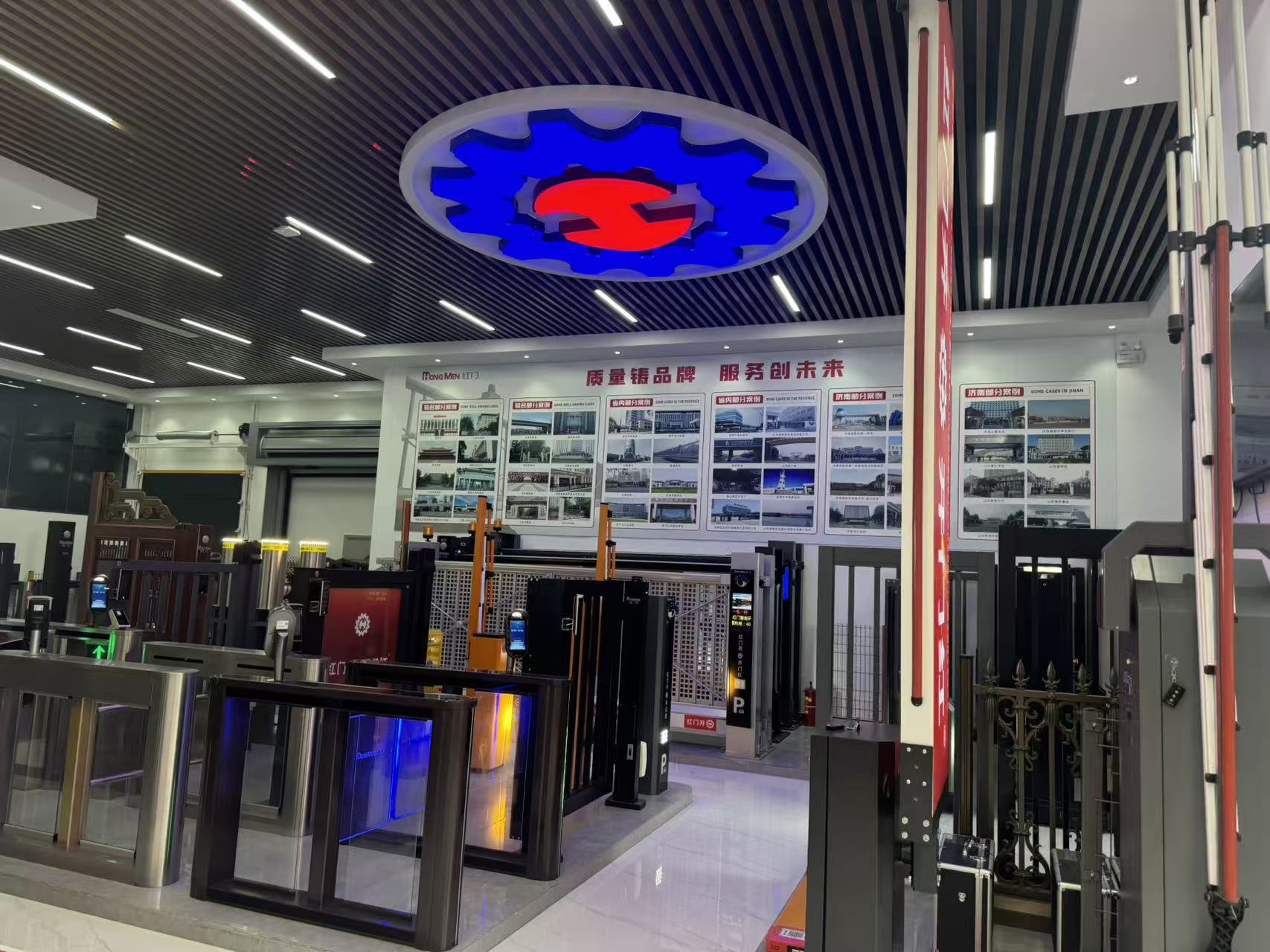 红门智能伸缩门产品展示