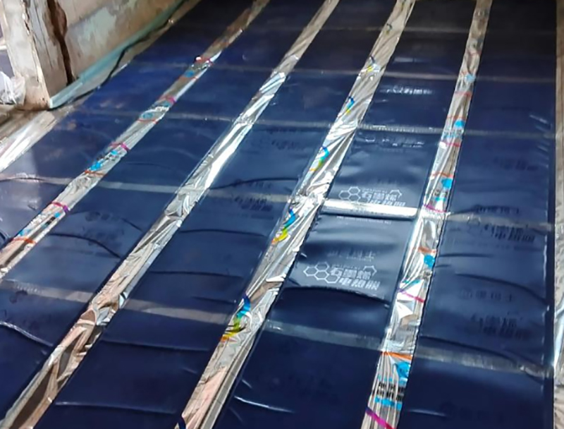 石墨烯供暖系统安装示意图