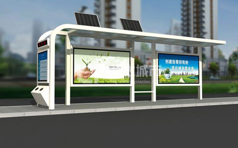 公交候车厅环保设计示例