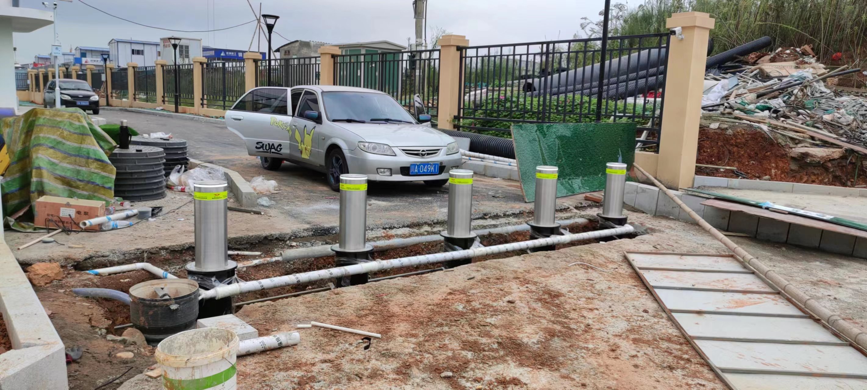 升降柱安装案例