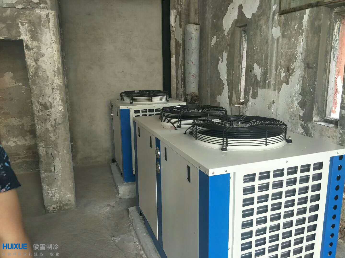冷库安装现场图