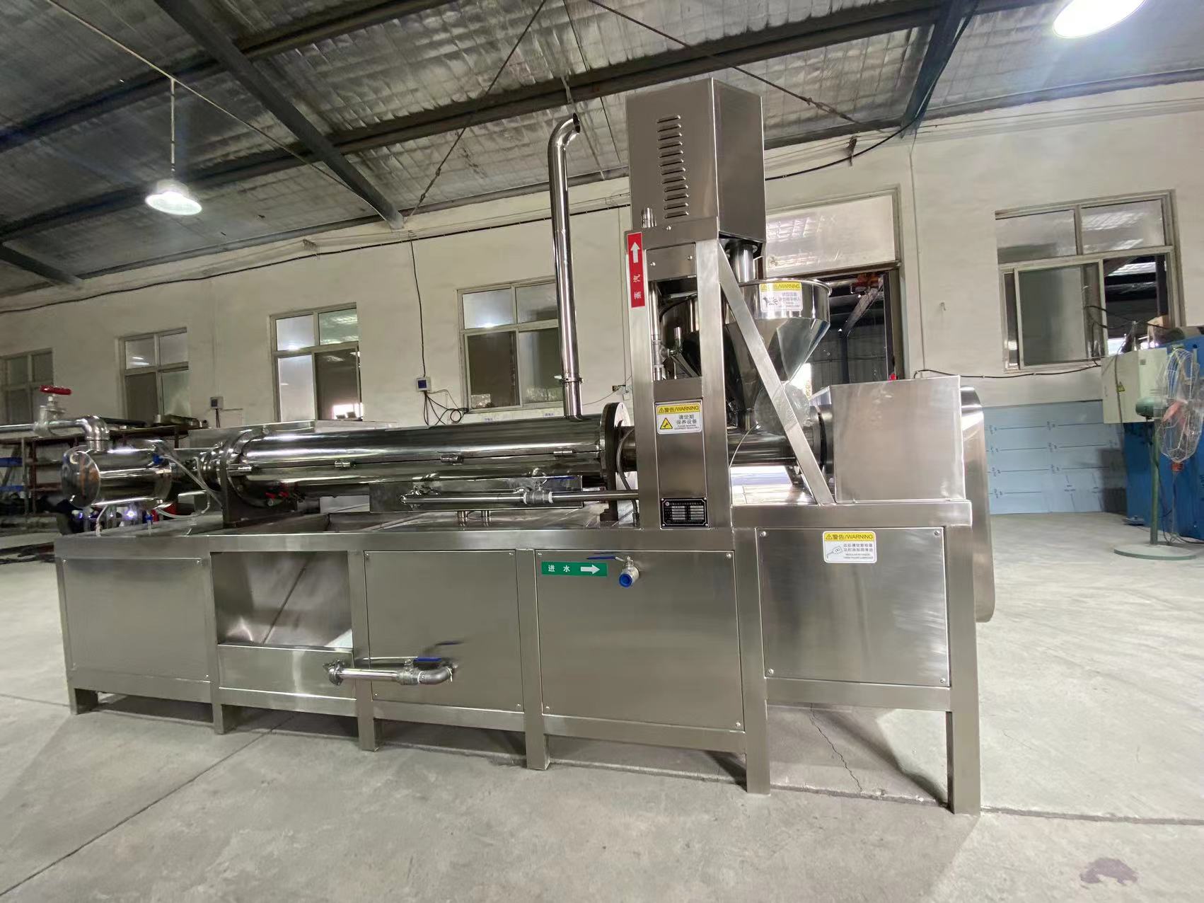 卧式蒸煮机内部结构