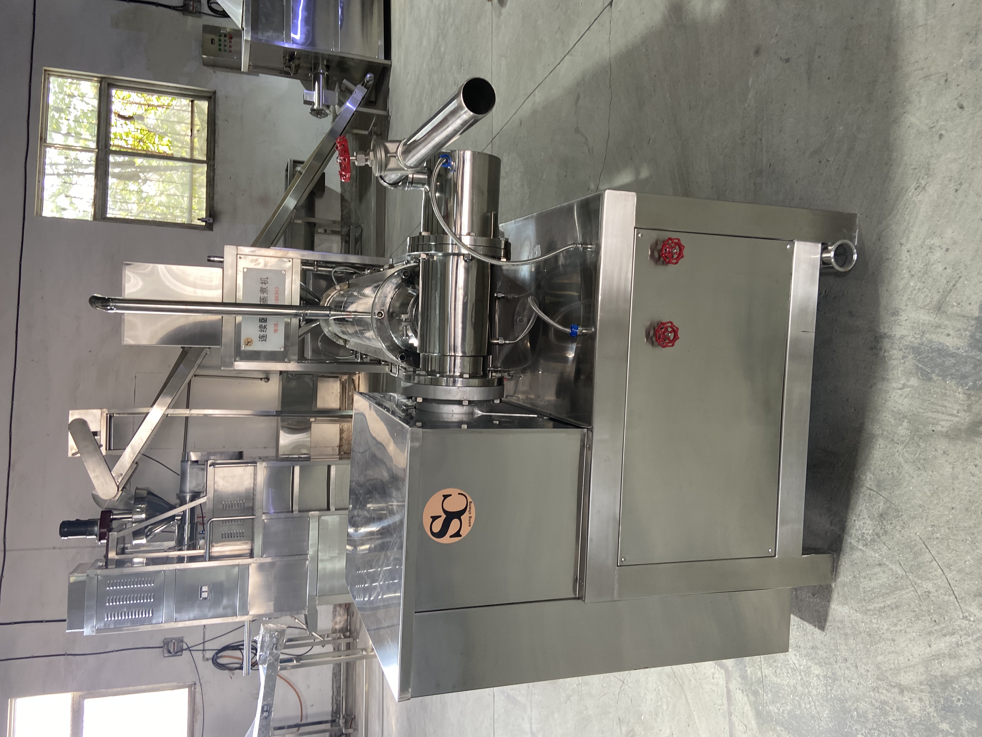 卧式蒸煮机应用实例