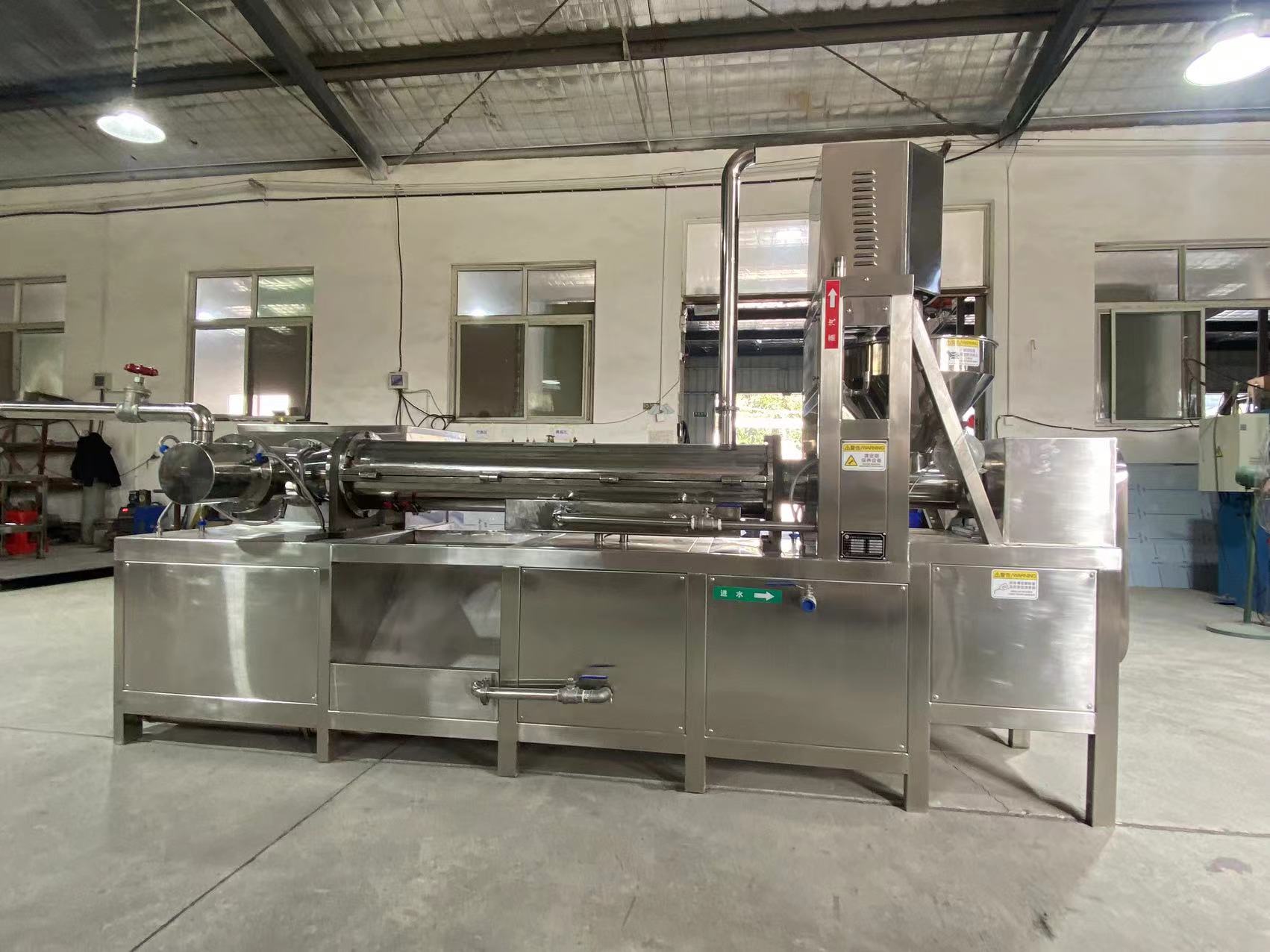 卧式蒸煮机内部结构