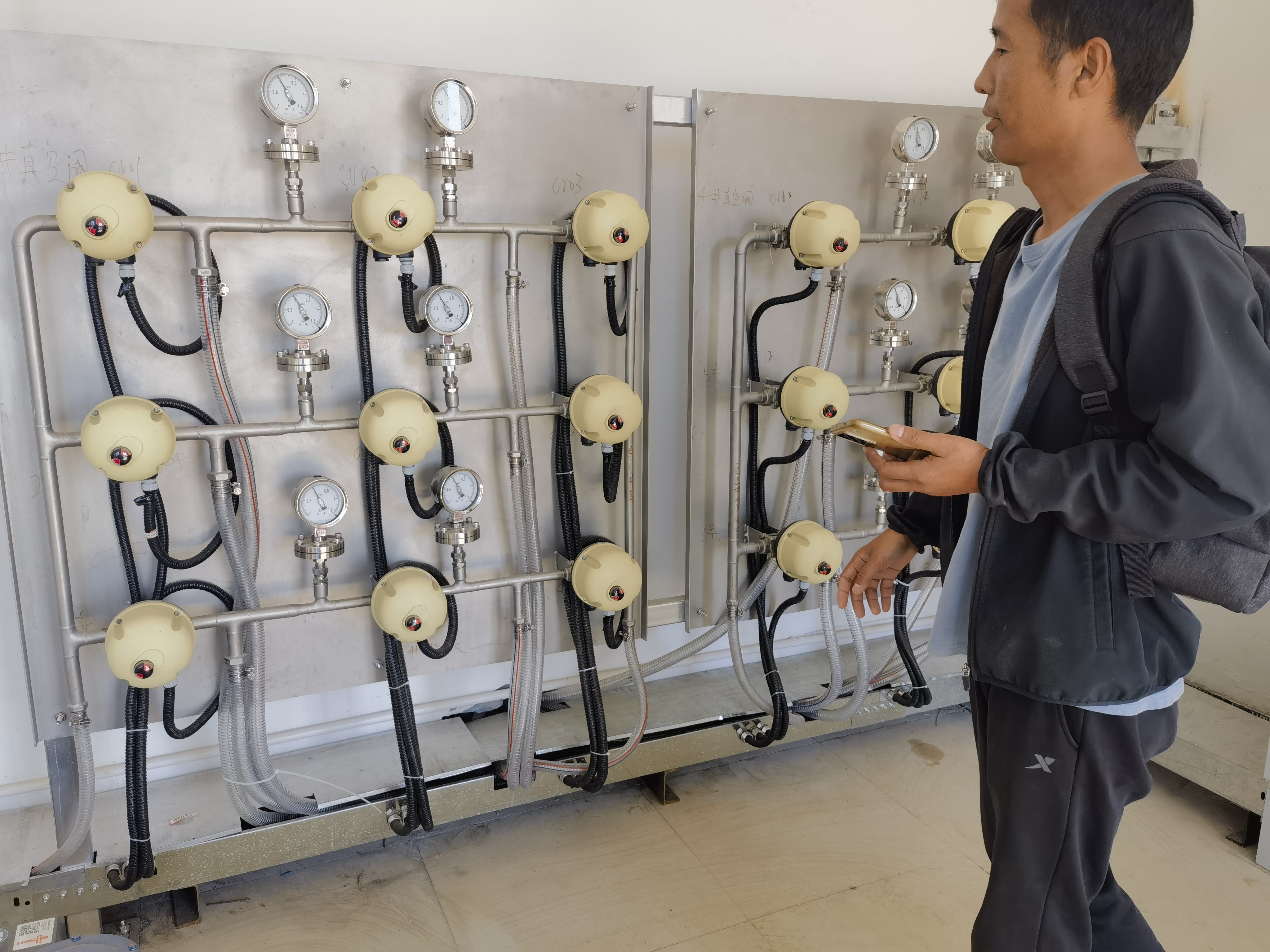 电动限流闸安装实例