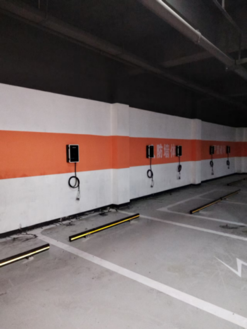 充电桩安装示例