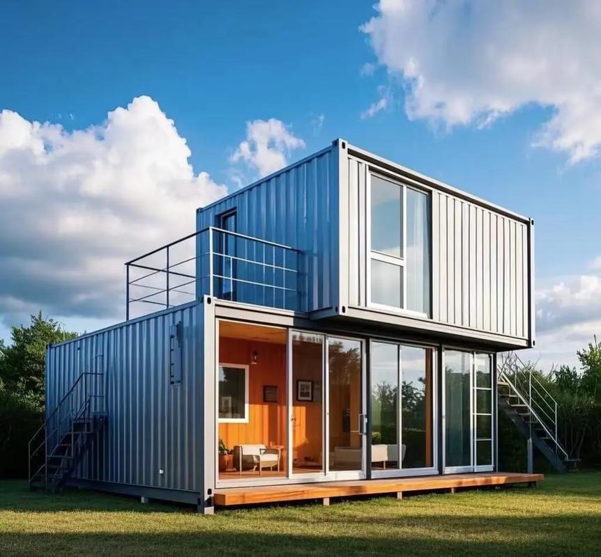 轻钢别墅结构示例