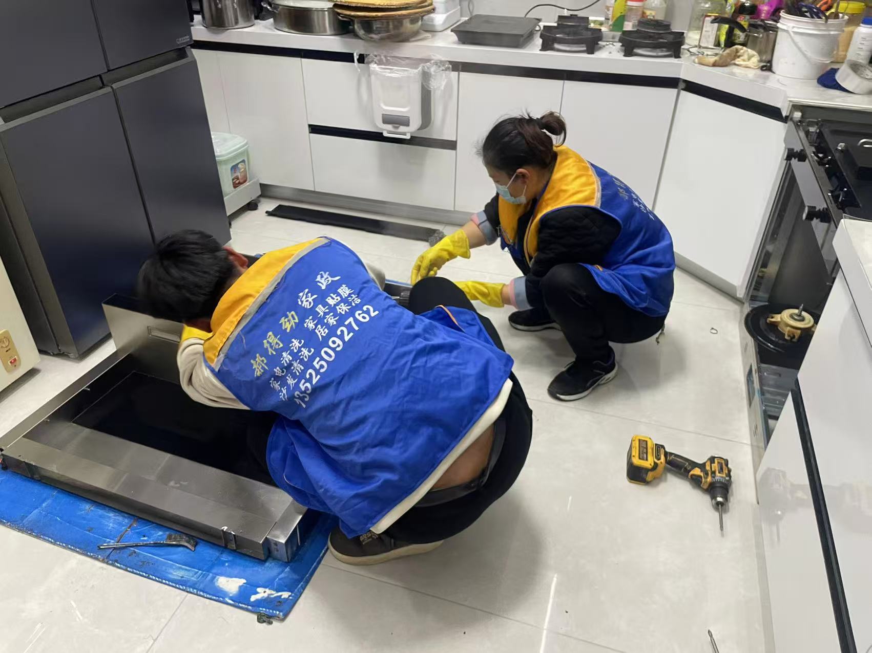 管道疏通操作图