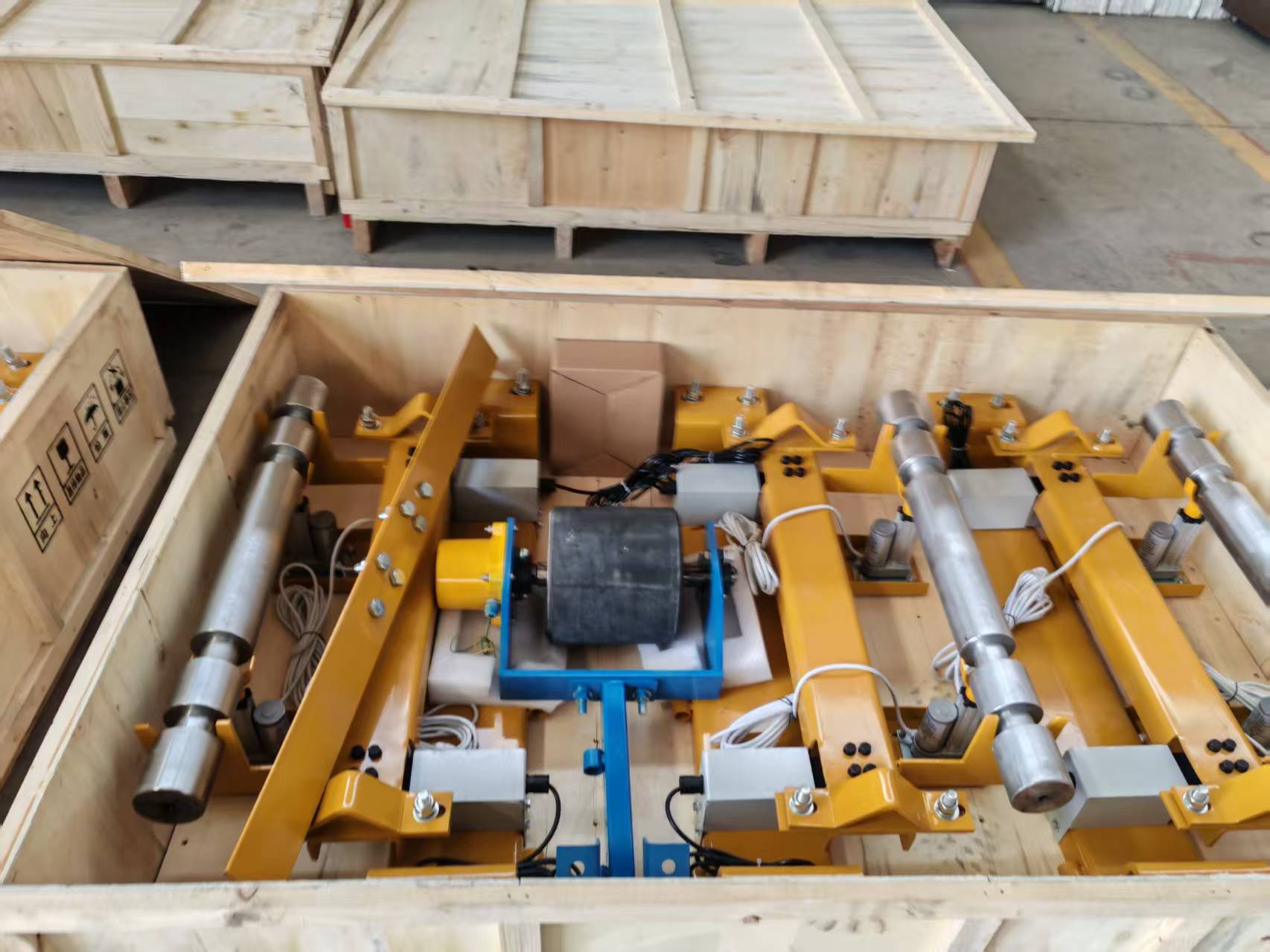 申克测控服务现场