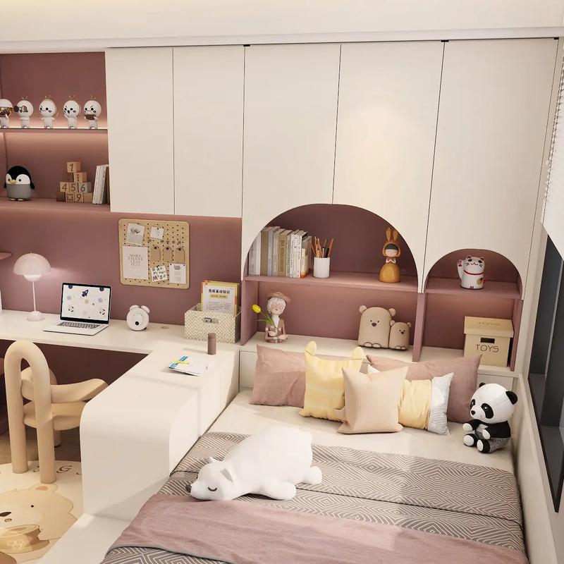 儿童房环保材料展示