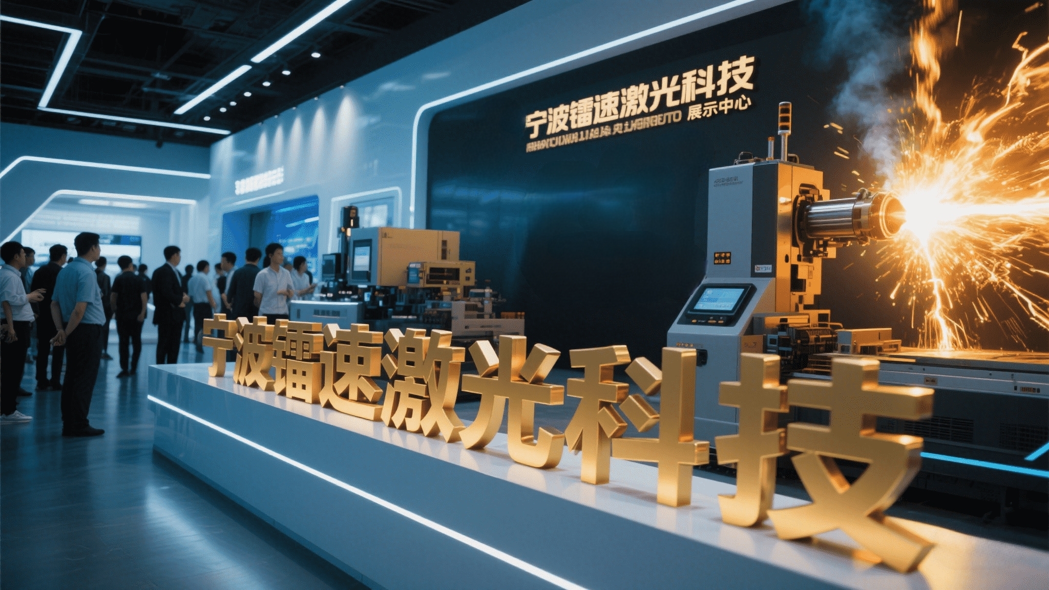 激光熔覆设备工作场景