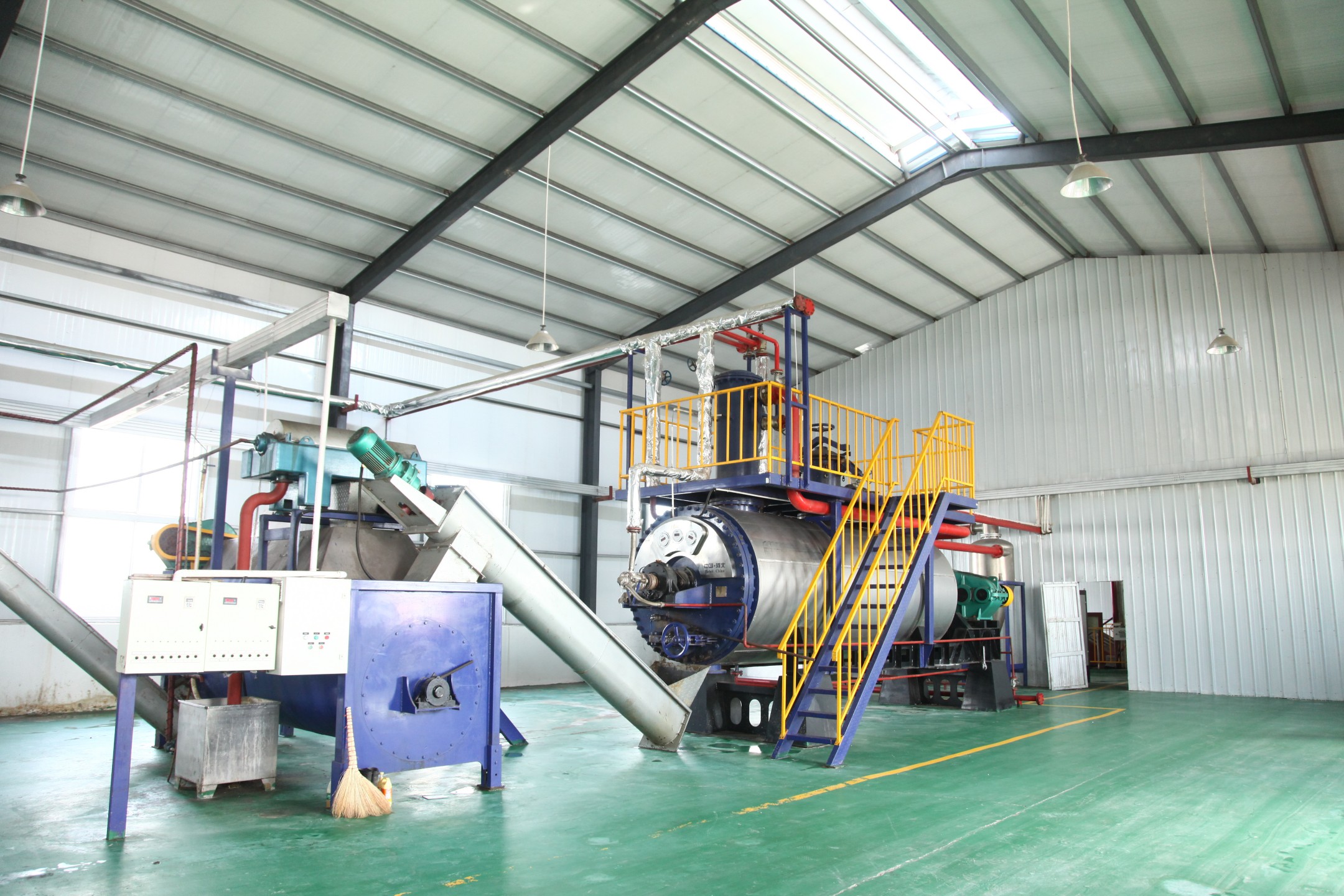 河南佑基肥生产车间