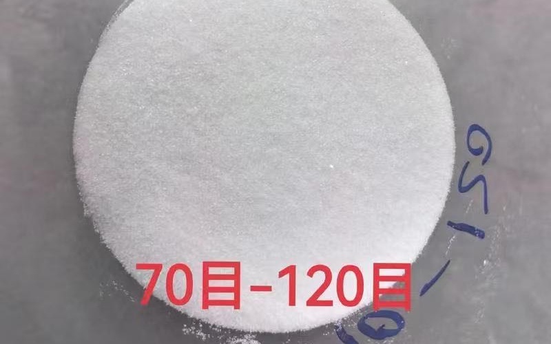 不同规格石英砂产品展示