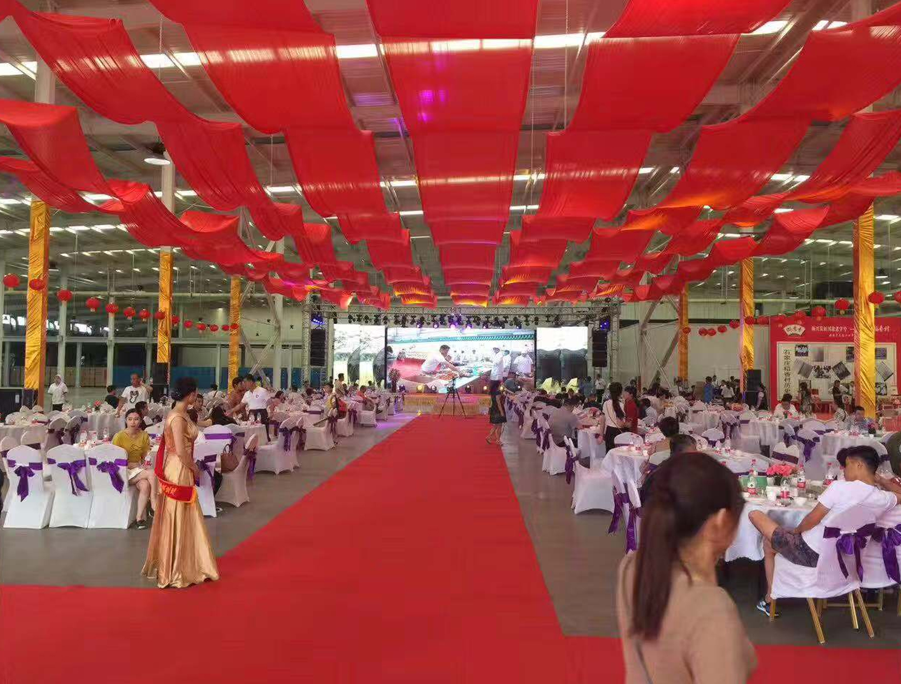 稻香村河北公司产品陈列与荣誉展示