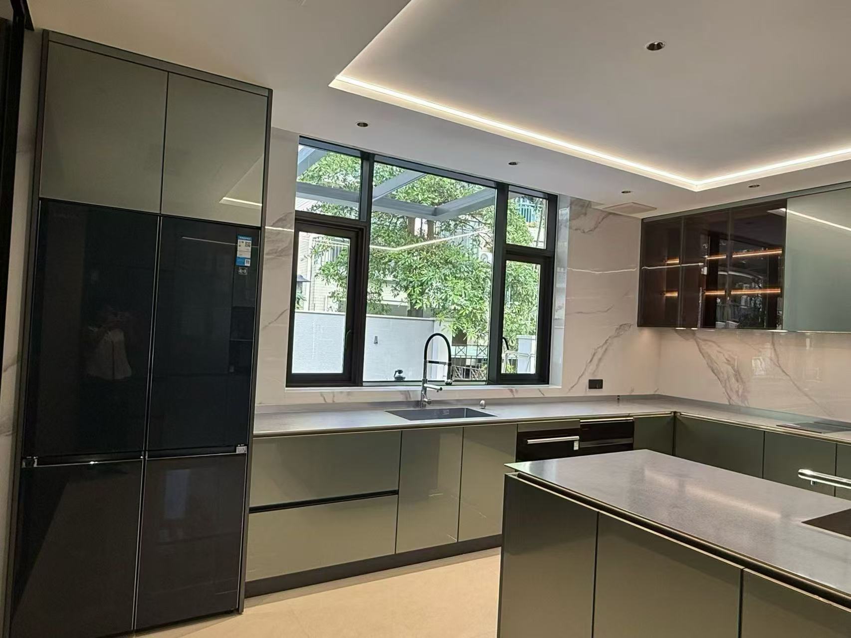 百能不锈钢全屋定制-客厅整体案例效果