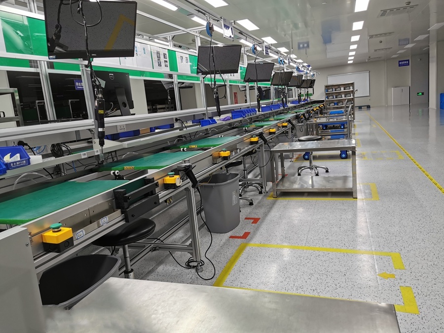 宁波迪泰自动化生产车间一瞥