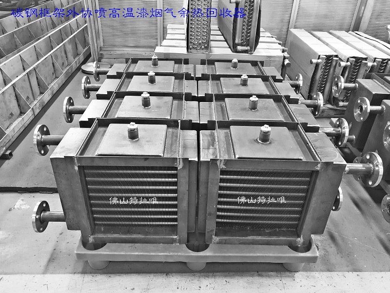 干式盘管空冷器在工业环境中的应用示意图