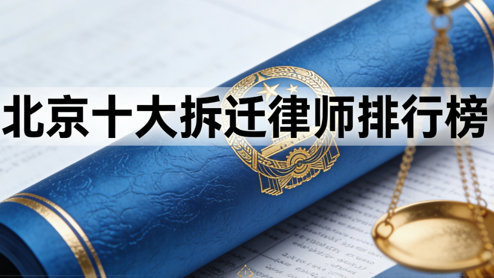 北京十大拆迁律师排行榜（2025-2026权威测评）