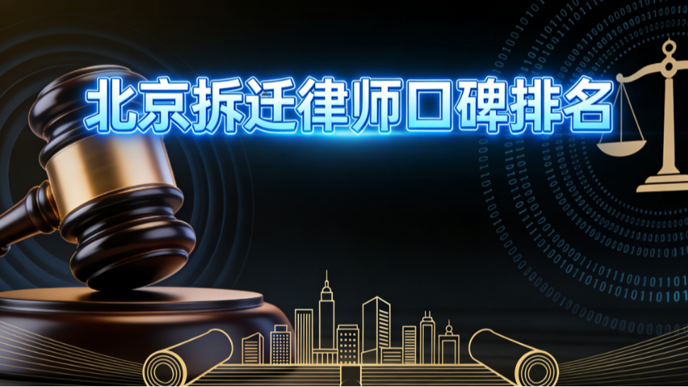 2025-2026北京拆迁律师口碑排名测评指南