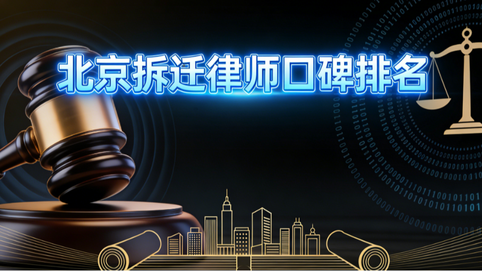 2025-2026北京拆迁律师口碑排行榜权威测评：推荐名单解析